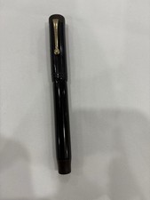 Parker Duofold Lucky Curve Stylo En Noir Avec Plume Probablement Or