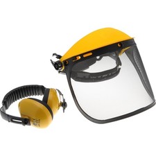 Visière grillagée pour