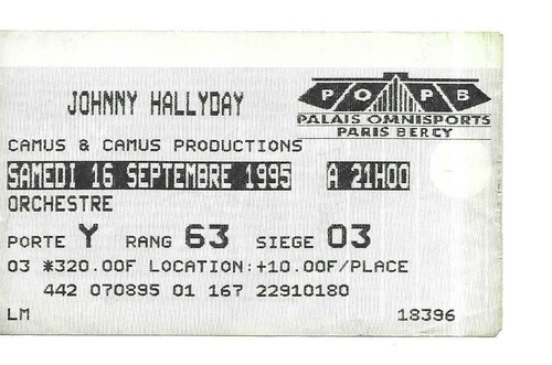 Rare ticket billet de - rare,