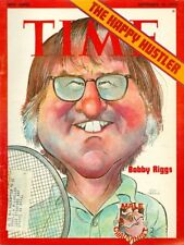 1973 Time Magazine: Bobby Riggs Male Chauvinist Tennis Happy Hustler