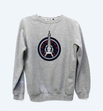 Sweat femme KENZO, gris, motif