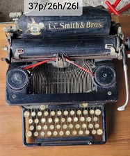 Machine A Ecrire LC Smith Et Bros 1912 Rare