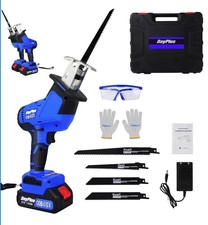 Scie Sabre Sans Fil 21V, 900W Scie Sabre,Vitesses Réglables 0-2800RPM,1500mAh 