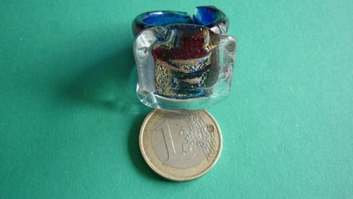 Bague verrerie avec - bague, en