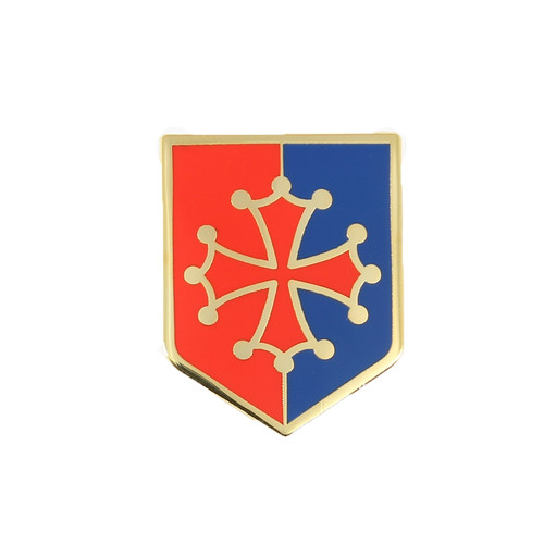 Ecu emaille region occitanie - region,