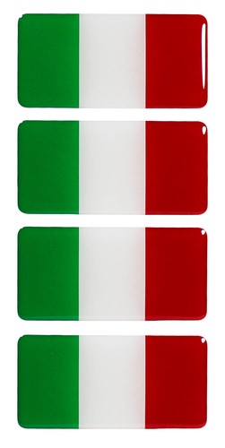 Drapeaux italie autocollants - drapeaux,