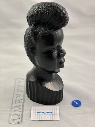 Sculpture ébène type - sculpture, presse