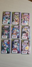 Lot de 9 cartes dragon ball z