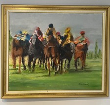 Tableau Acrylique Chevaux de