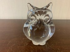 Chouette en cristal Daum