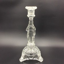 Bougeoir en Verre Moulé