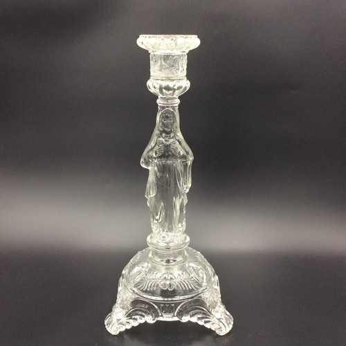 Bougeoir verre moulé - bougeoir,
