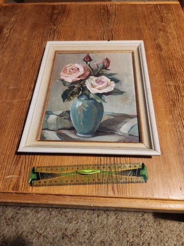 Joli tableau encadré fleurs - joli,