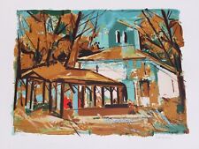 Lithographie de Gaston LARRIEU