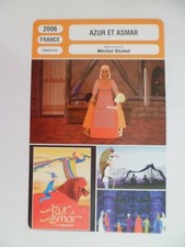 CARTE FICHE CINEMA 2006 AZUR ET ASMAR Michel Ocelot Cyril Mourali Karim M'Ribah 