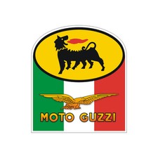 Sticker plastifié MOTO GUZZI