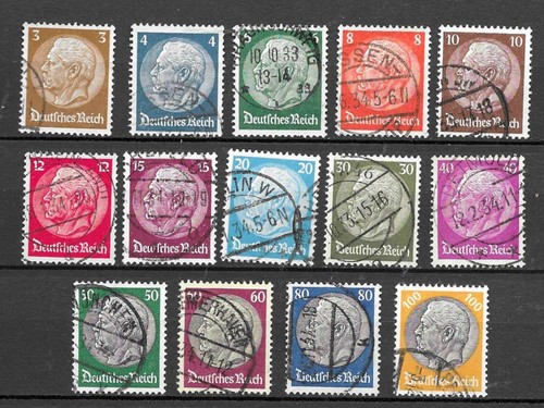 Timbres 1933 allemagne - 1933,