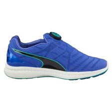 Neuf Taille 9 Femmes PUMA Ignite Disque sans Dentelle Bleu Course Shoes 18861701