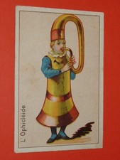 CHROMO 1890-1910 CORICIDE RUSSE PARIS INSTRUMENT MUSIQUE OPHICLEIDE
