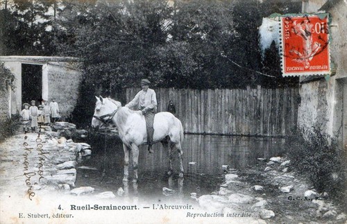 Cpa rueil seraincourt - rueil,