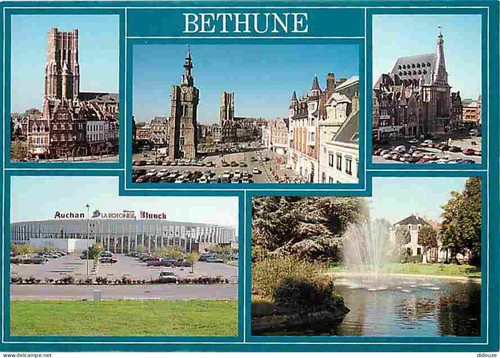 Carte postale béthune - carte, 62