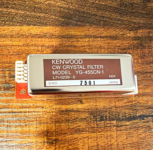 Kenwood crystal filter - cw,
