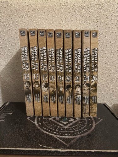Mangas attaque des titans x9 - des,
