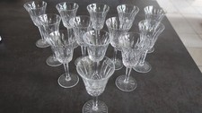 12 verres à vin- Cristal-
