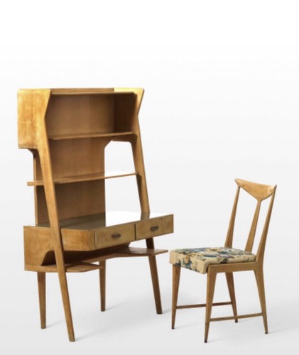 Bureau étagère bois - en,