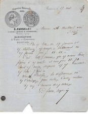 Facture.AM24213.Beauvais.1879.E Faure.Tapis.Couverture