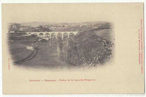 Nontron panorama - nontron,