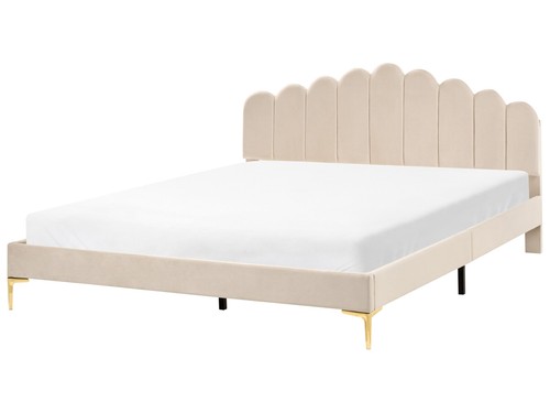 Lit velours 180 200 cm - 180, x