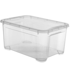Curver T-box récipient avec couvercle 14 L, transparent