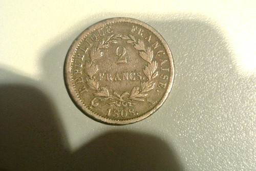 Napoleon francs 1808 a - ,