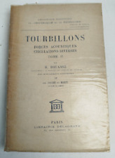 Bouasse TOURBILLONS Force Acoustiques N2 1932 Livre INDUSTRIE Architecture YF4