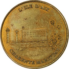 France, timbre de valeur, L'Ile d'Aix, Charente Maritime, 2002, cuivre-nickel