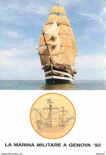 Carte postale bateaux - carte,