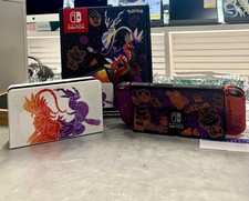 Console Nintendo Console Switch modèle Oled Pokemon Ecarlate et Violet