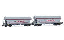 2 wagons trémies type Uagpps