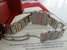 Tank Française Cartier chronoflex