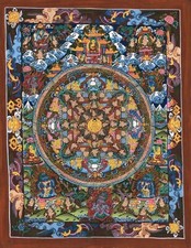 Népal Thangka Peinture Lord