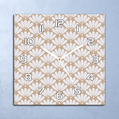 Horloge murale design verre - horloge,