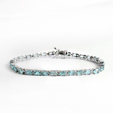 Bracelet tennis en argent