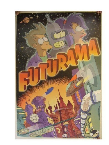 Affiche futurama commerciale - affiche,