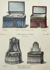 Tables Toilette LITHOGRAPHIE