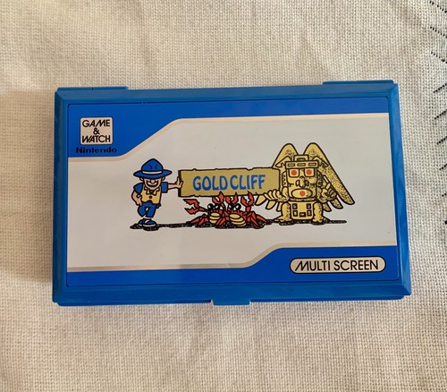 Nintendo game watch gold - nintendo, &