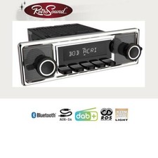 RETROSOUND RSD-BECKER-BLACK-1DAB-1 Bluetooth 1-DIN DAB Autoradio Oldtimer US Car