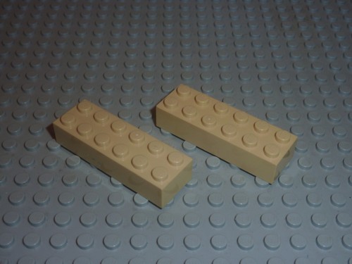 Brique lego tan - 2,