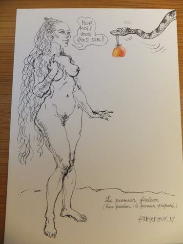 Carte postale erotique humour - carte,