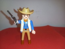 Playmobil cowboy Western far West Train Saloon lasso shérif diligence vintage